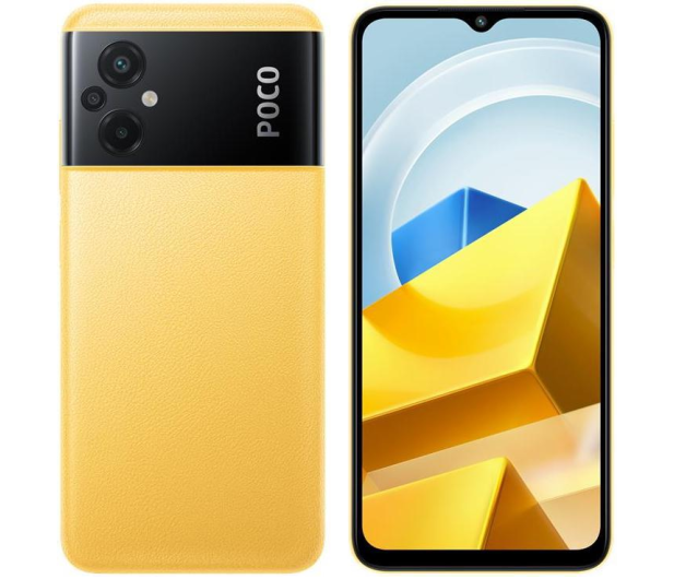 POCO M5 4/128GB Żółty - 1067093 - zdjęcie